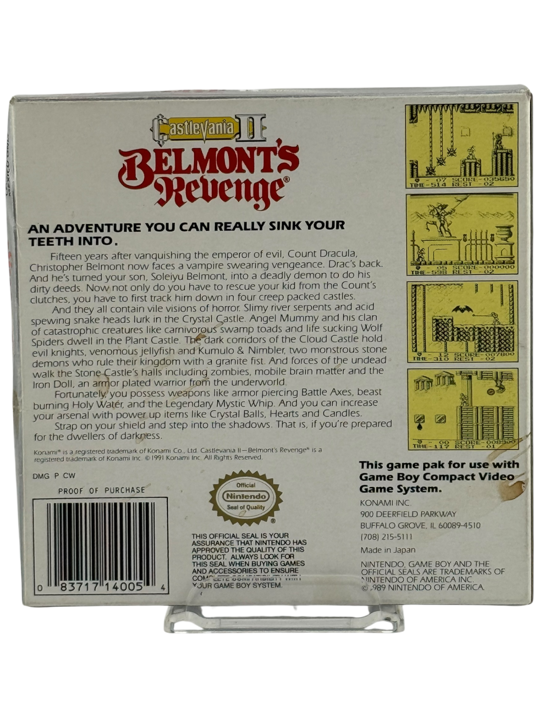 Castlevania II Belmont's Revenge