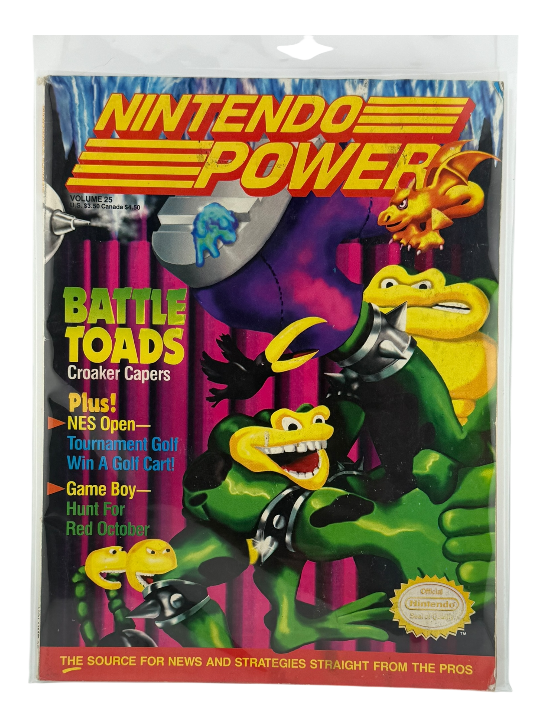 Nintendo Power – Battletoads [Volume 25 with Poster]