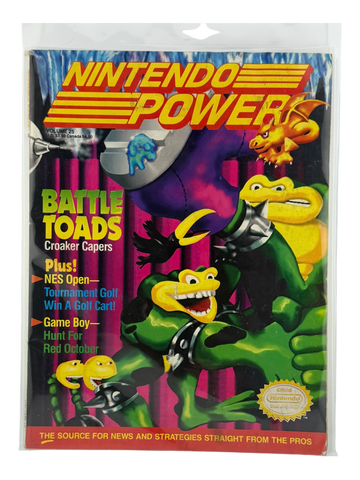 Nintendo Power – Battletoads [Volume 25 with Poster]