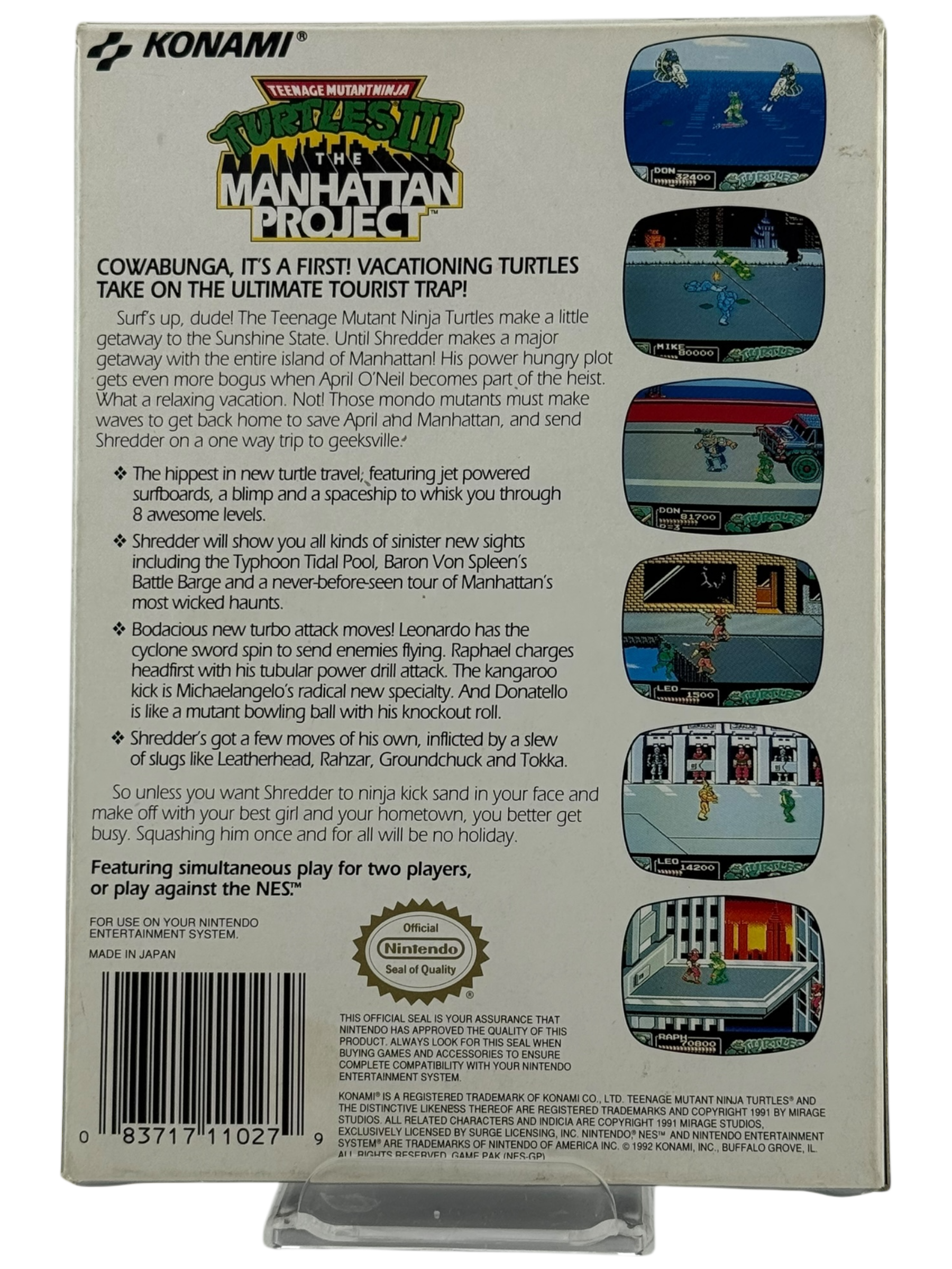 Teenage Mutant Ninja Turtles III The Manhattan Project