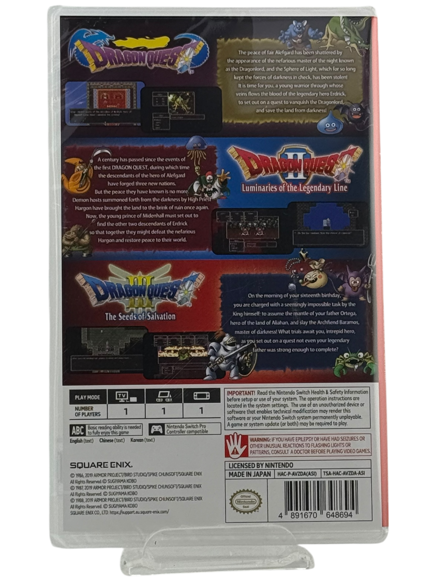 Dragon Quest 1 2 3 Collection