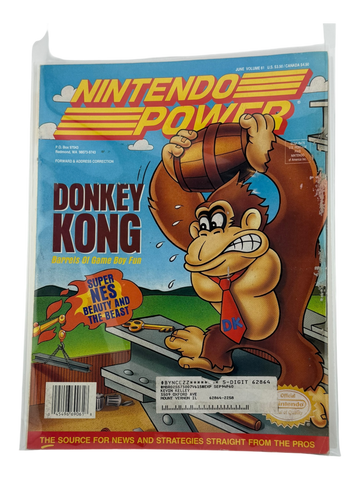 Nintendo Power – Donkey Kong [Volume 61 with Poster]