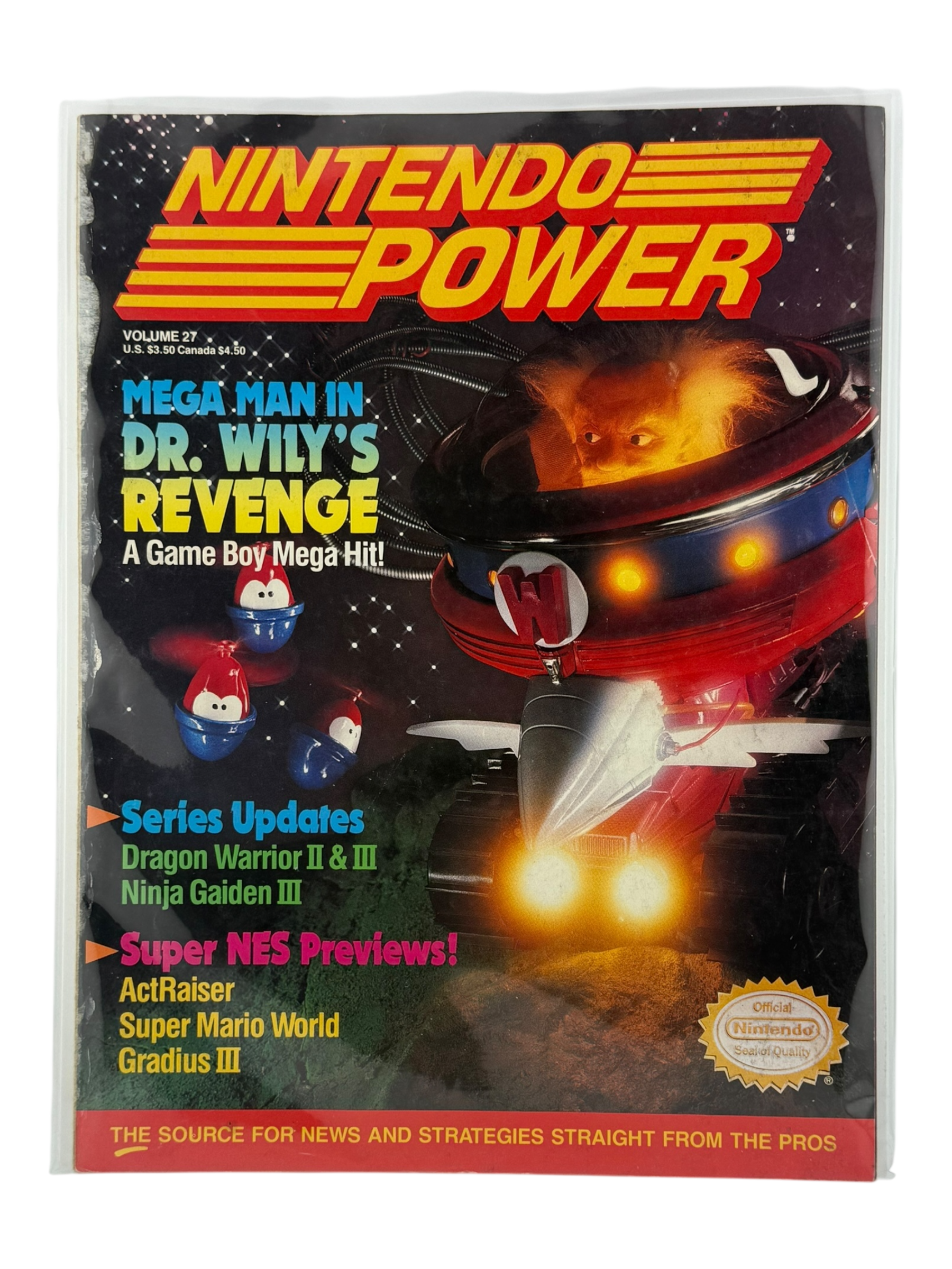 Nintendo Power – Mega Man in Dr. Wily's Revenge [Volume 27 with Poster]