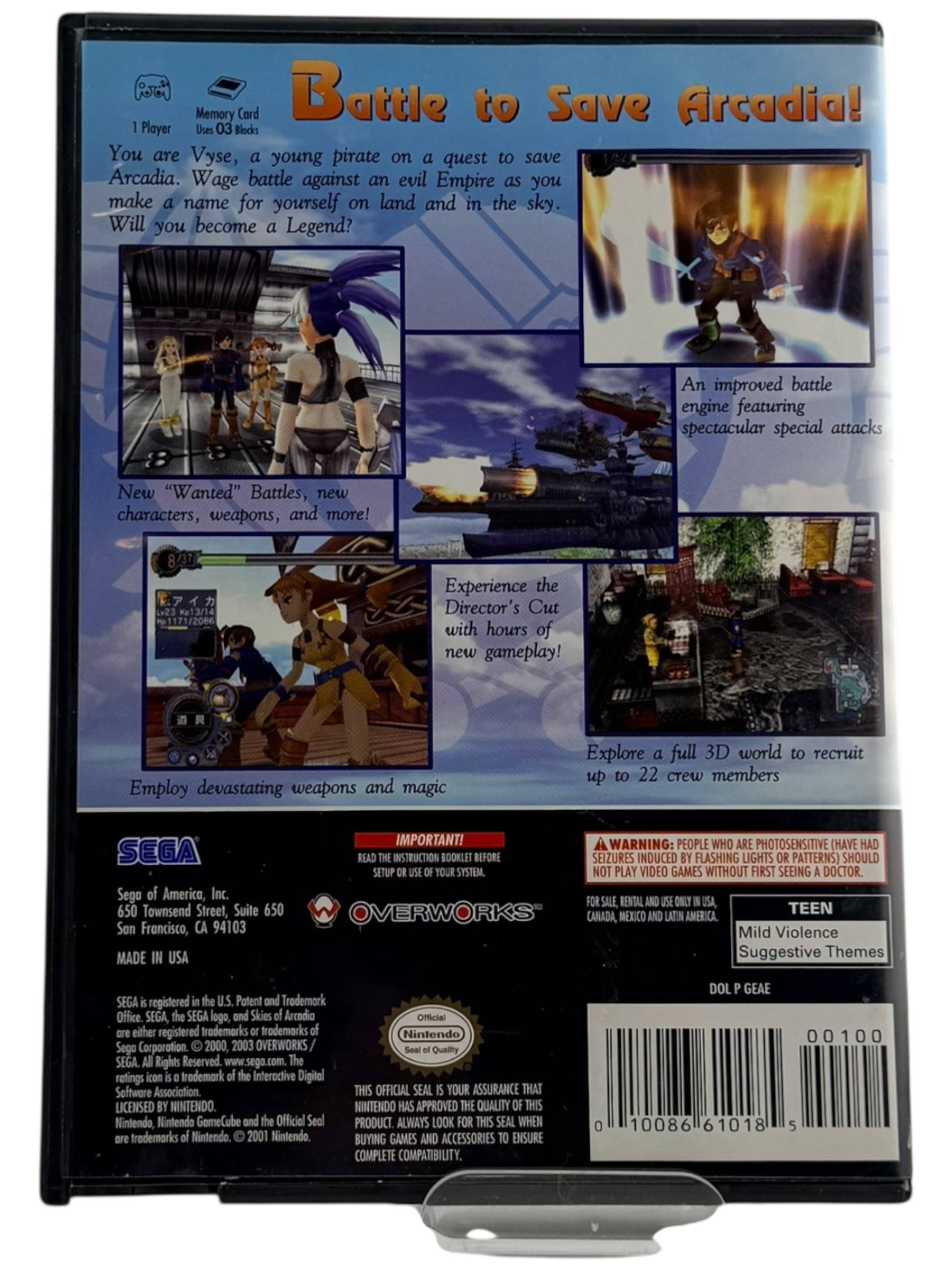 Skies of Arcadia Legends