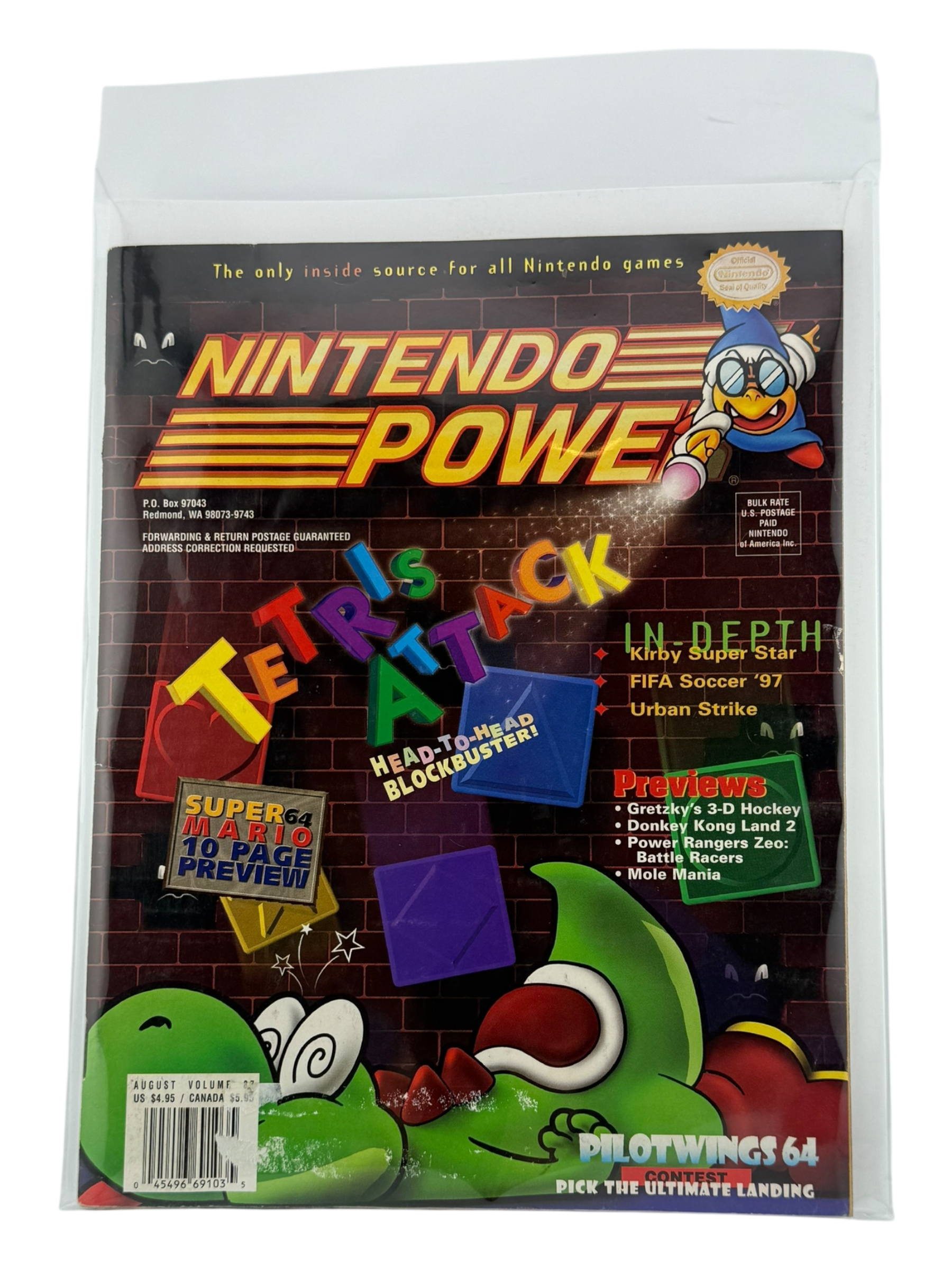 Nintendo Power – Tetris Attack [Volume 87 with Poster]