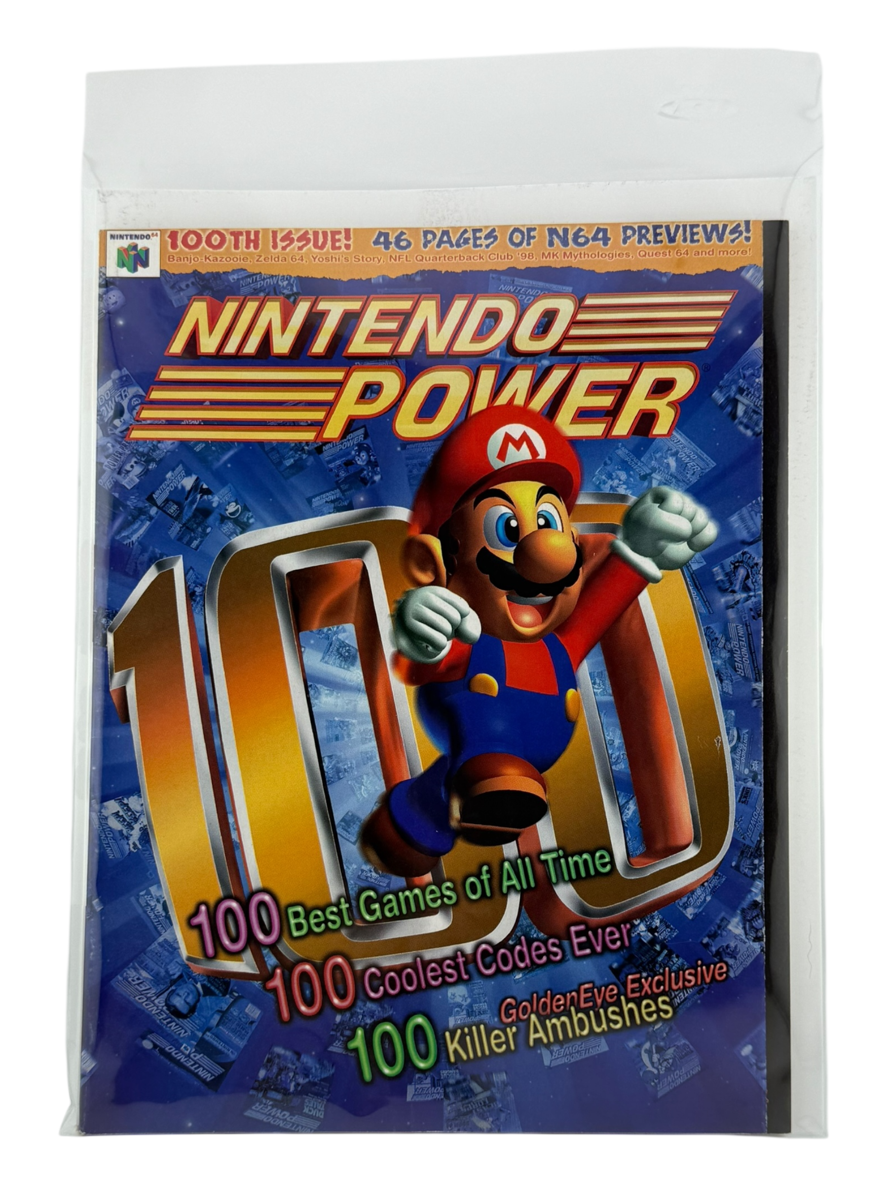 Nintendo Power – 100 Best Games Issue [Volume 100 with Poster]