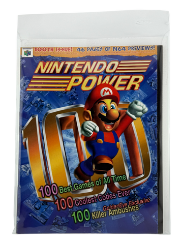 Nintendo Power – 100 Best Games Issue [Volume 100 with Poster]