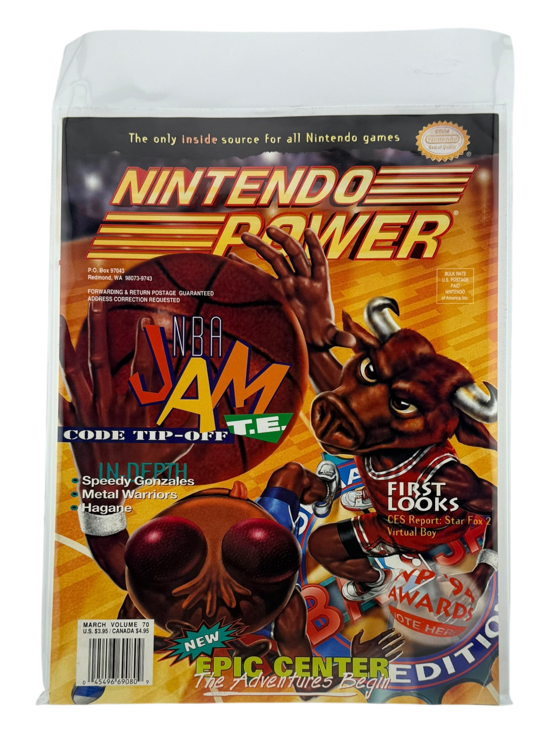 Nintendo Power – NBA Jam Tournament Edition [Volume 70 with Poster]