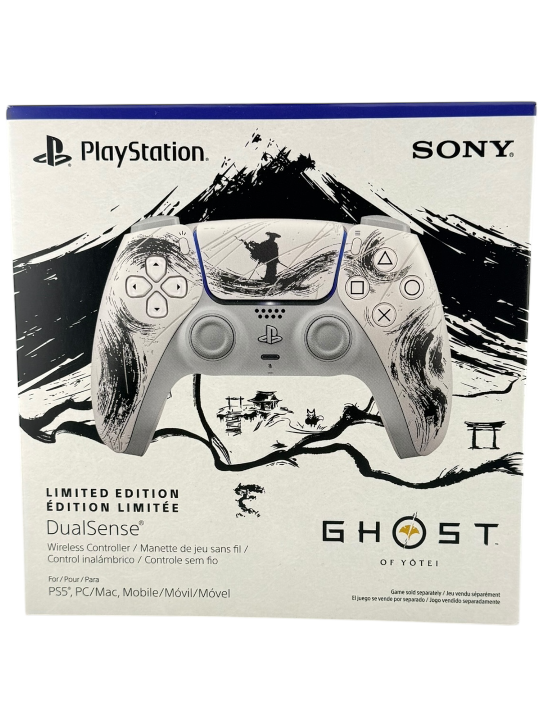DualSense Wireless Controller [Ghost Of Yotei Black Limited Edition]