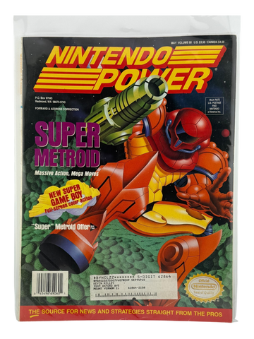 Nintendo Power – Super Metroid [Volume 60 with Poster]