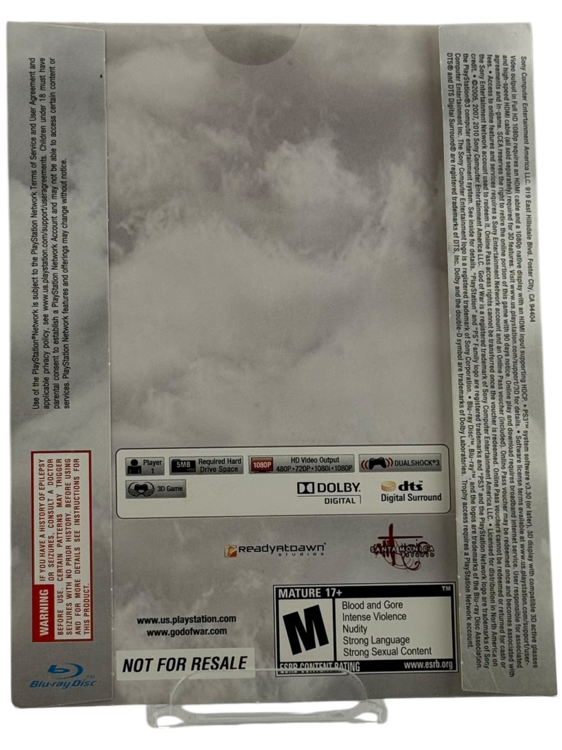 God Of War Saga Dual Pack