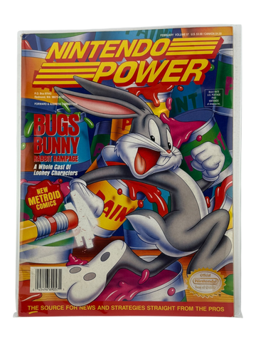 Nintendo Power – Bugs Bunny: Rabbit Rampage [Volume 57 with Poster]