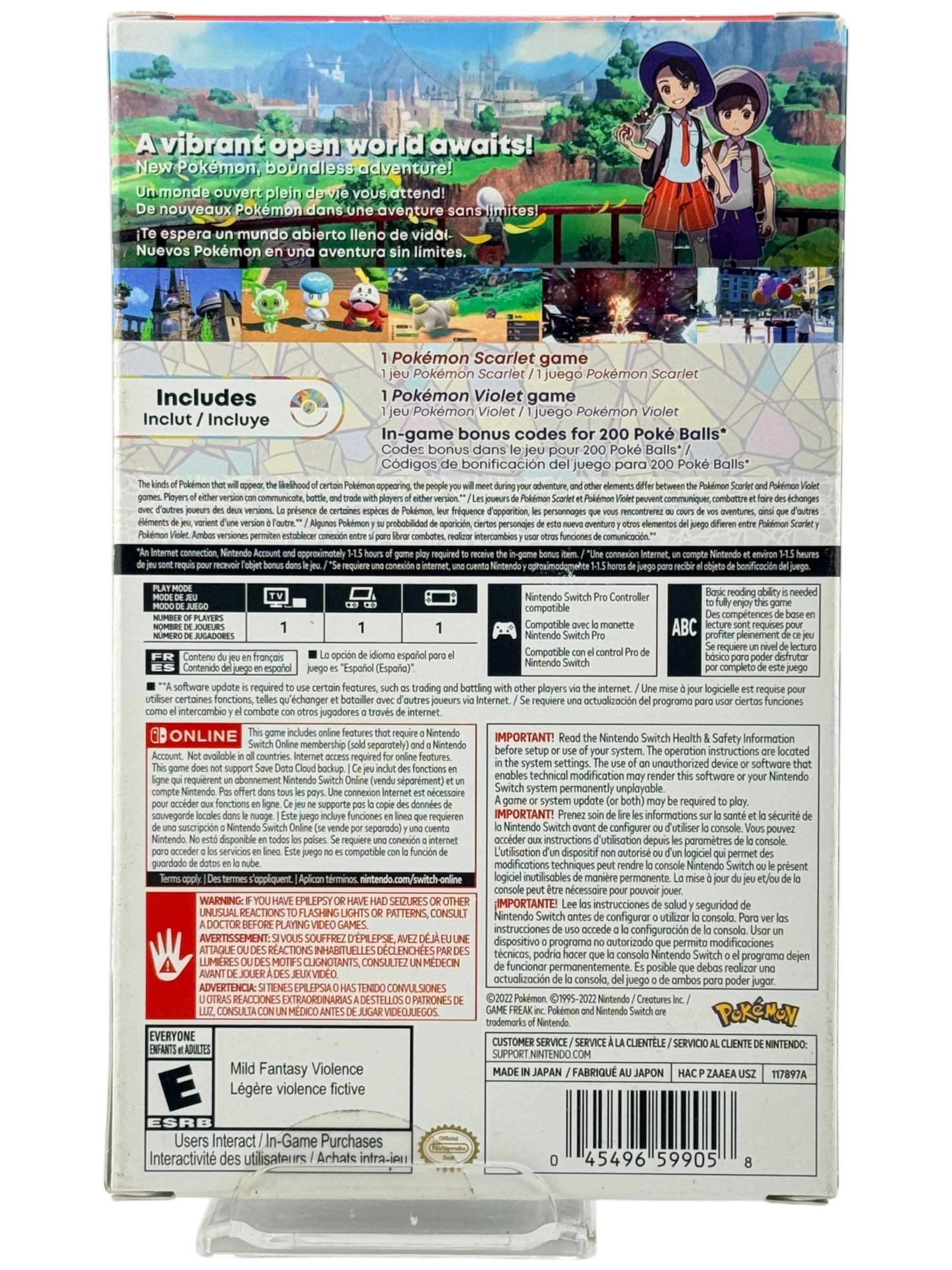 Pokemon Scarlet & Violet Double Pack