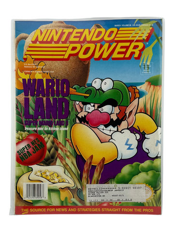 Nintendo Power – Wario Land: Super Mario Land 3 [Volume 58 with Poster]