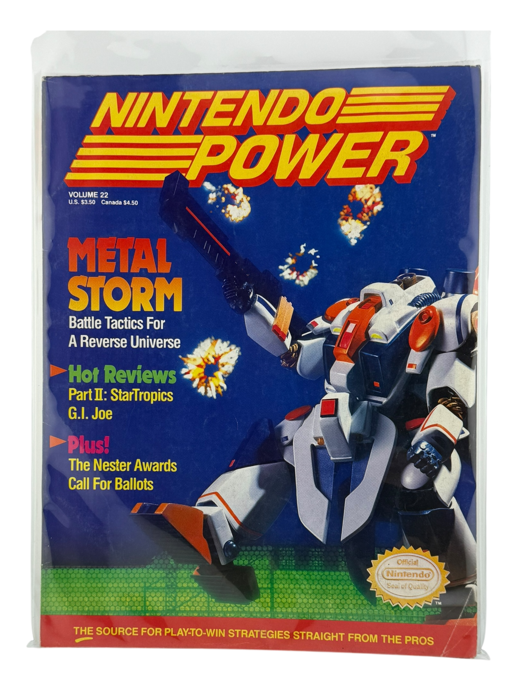 Nintendo Power – Metal Storm [Volume 22 with Poster]