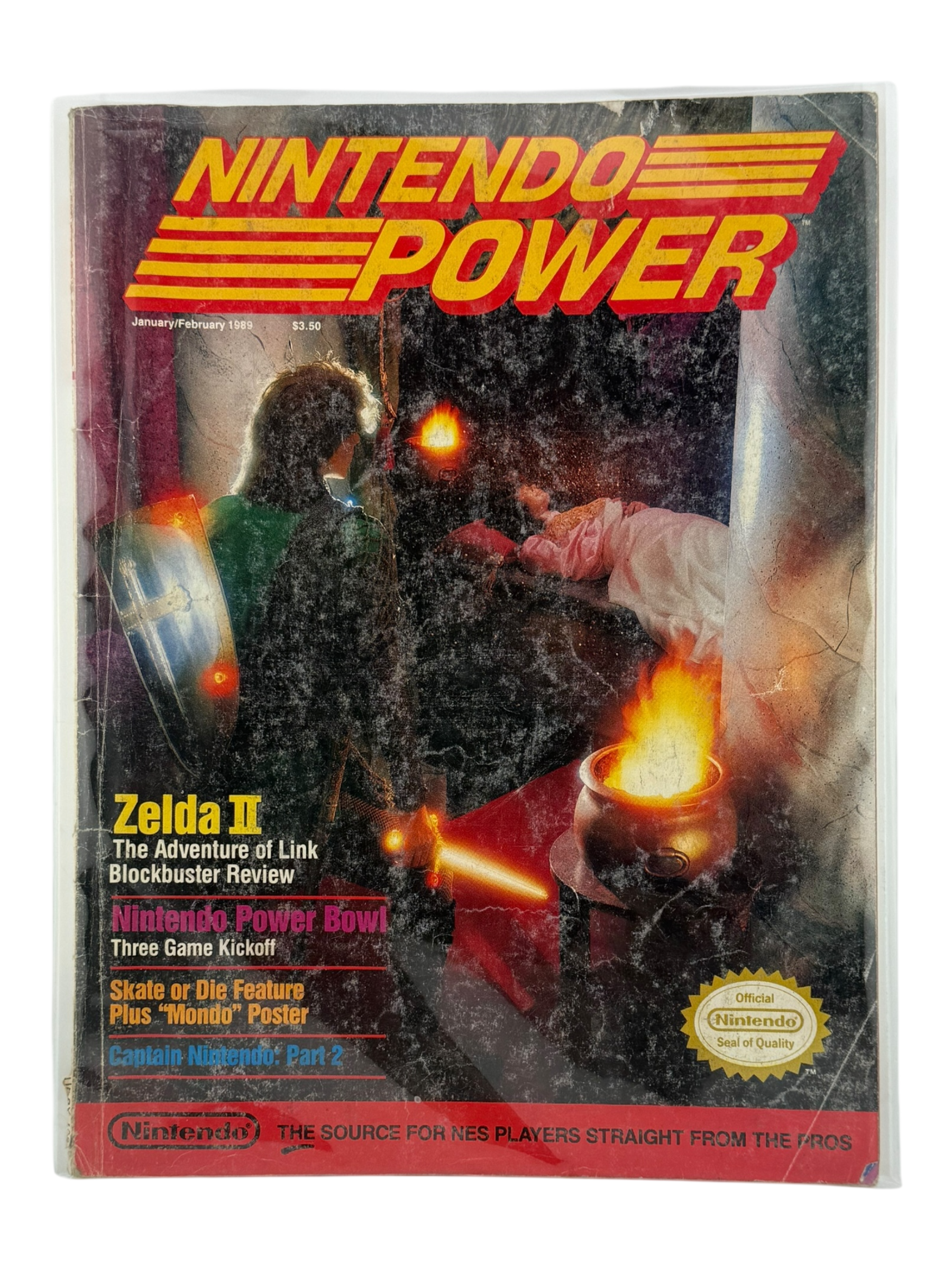 Nintendo Power – Zelda II: The Adventure of Link [Volume 4 with Poster]