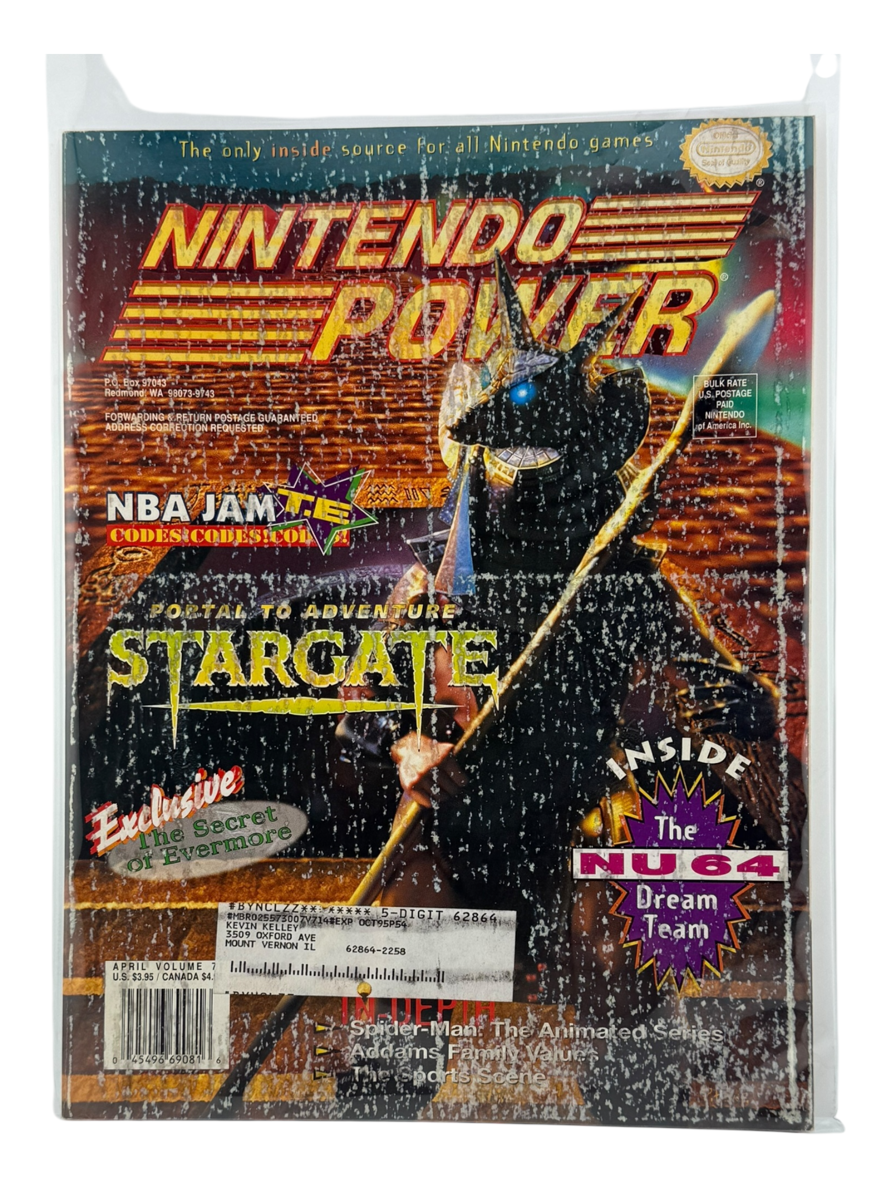 Nintendo Power – Stargate [Volume 71 with Poster]