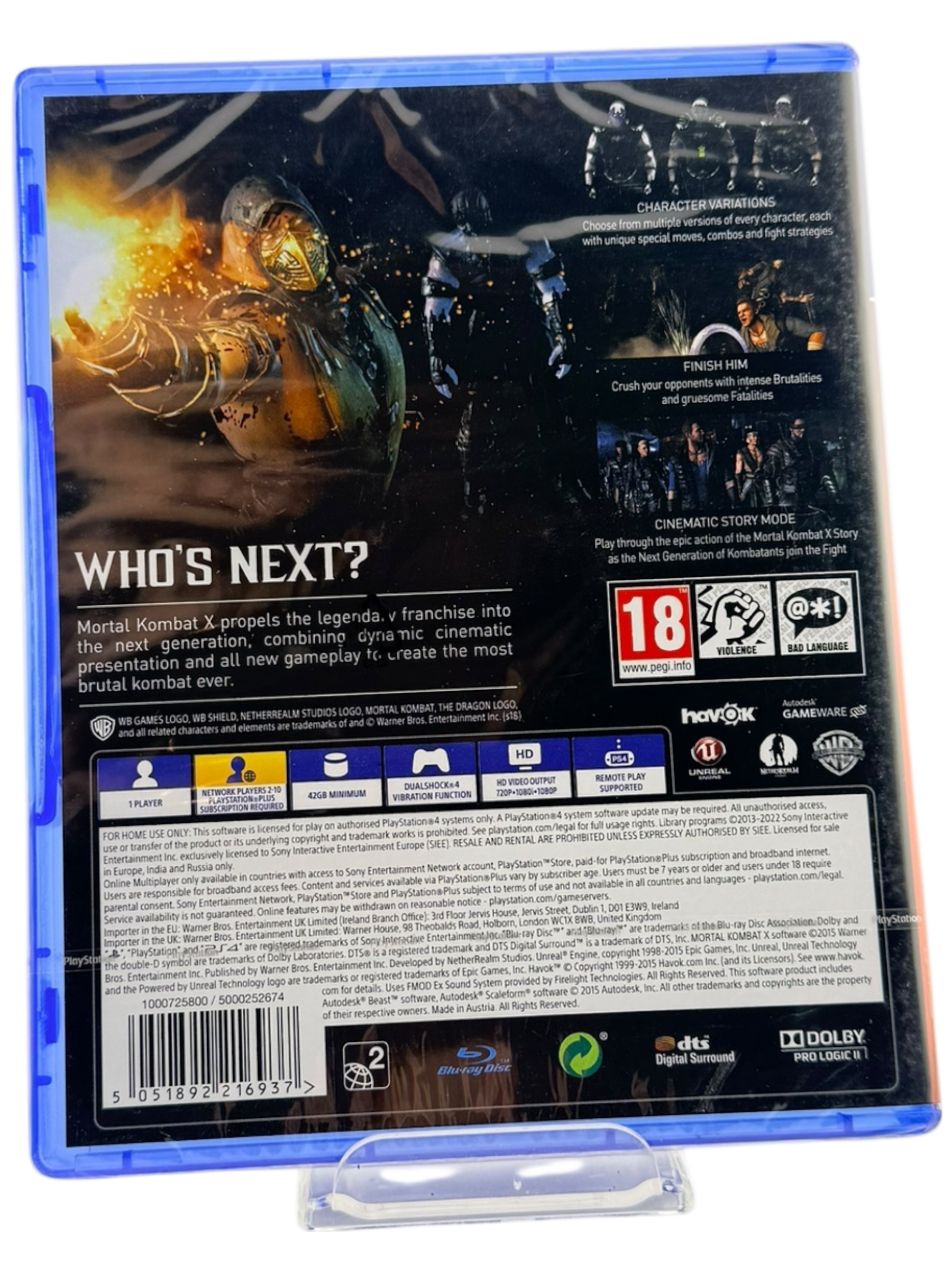 Mortal Kombat X [Playstation Hits] [PAL]