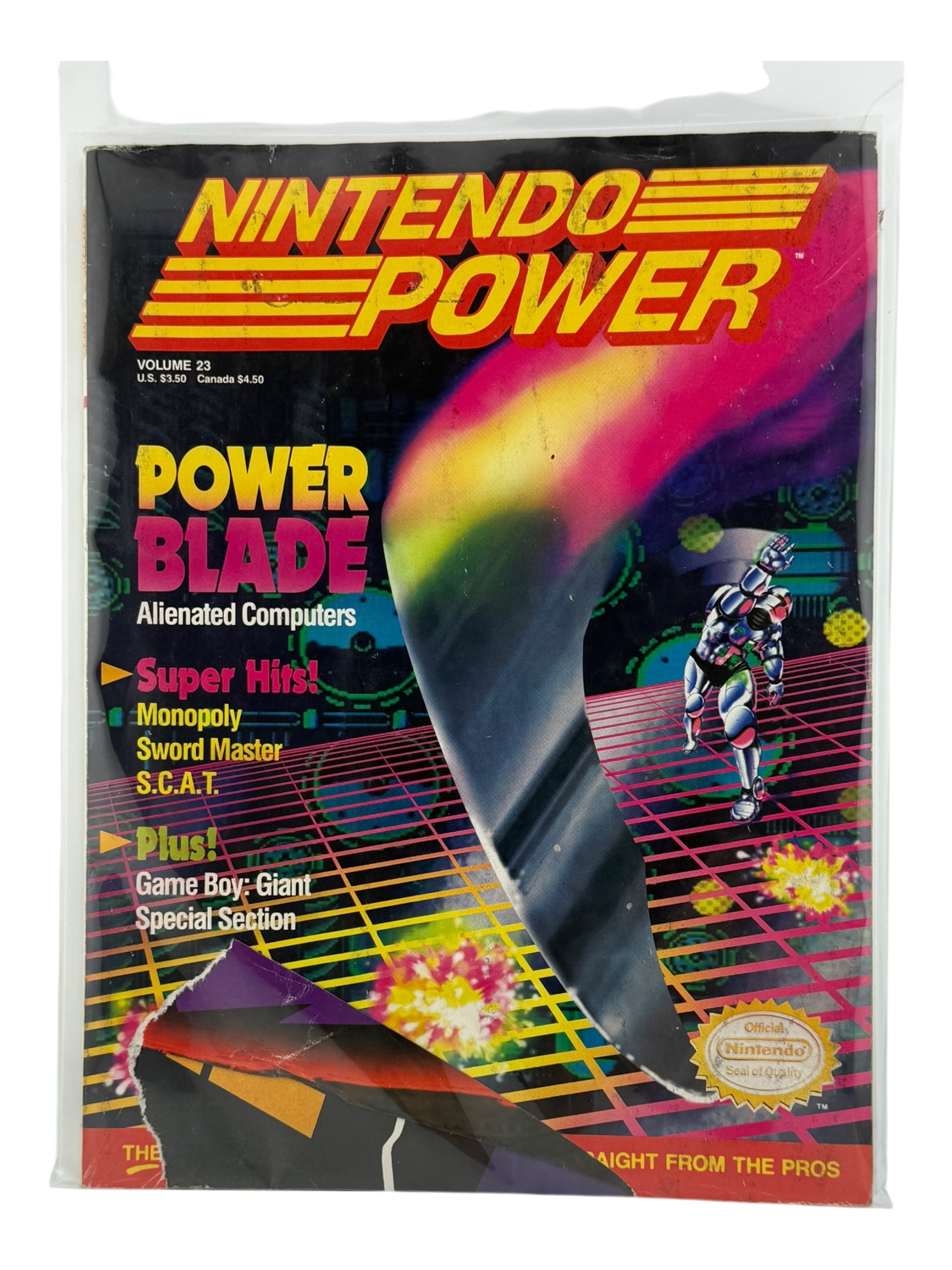 Nintendo Power – Power Blade [Volume 23 with Poster]