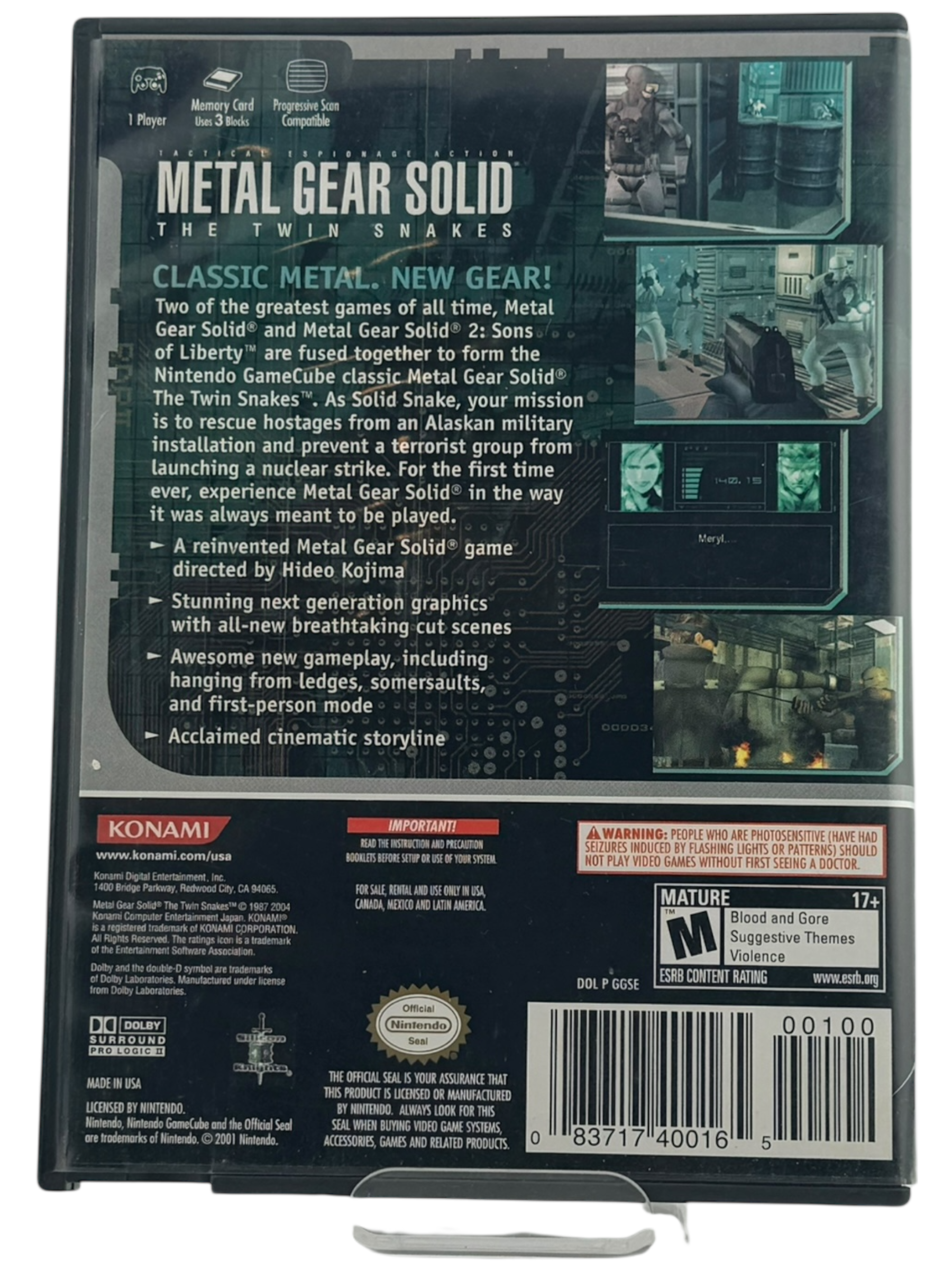 Metal Gear Solid Twin Snakes