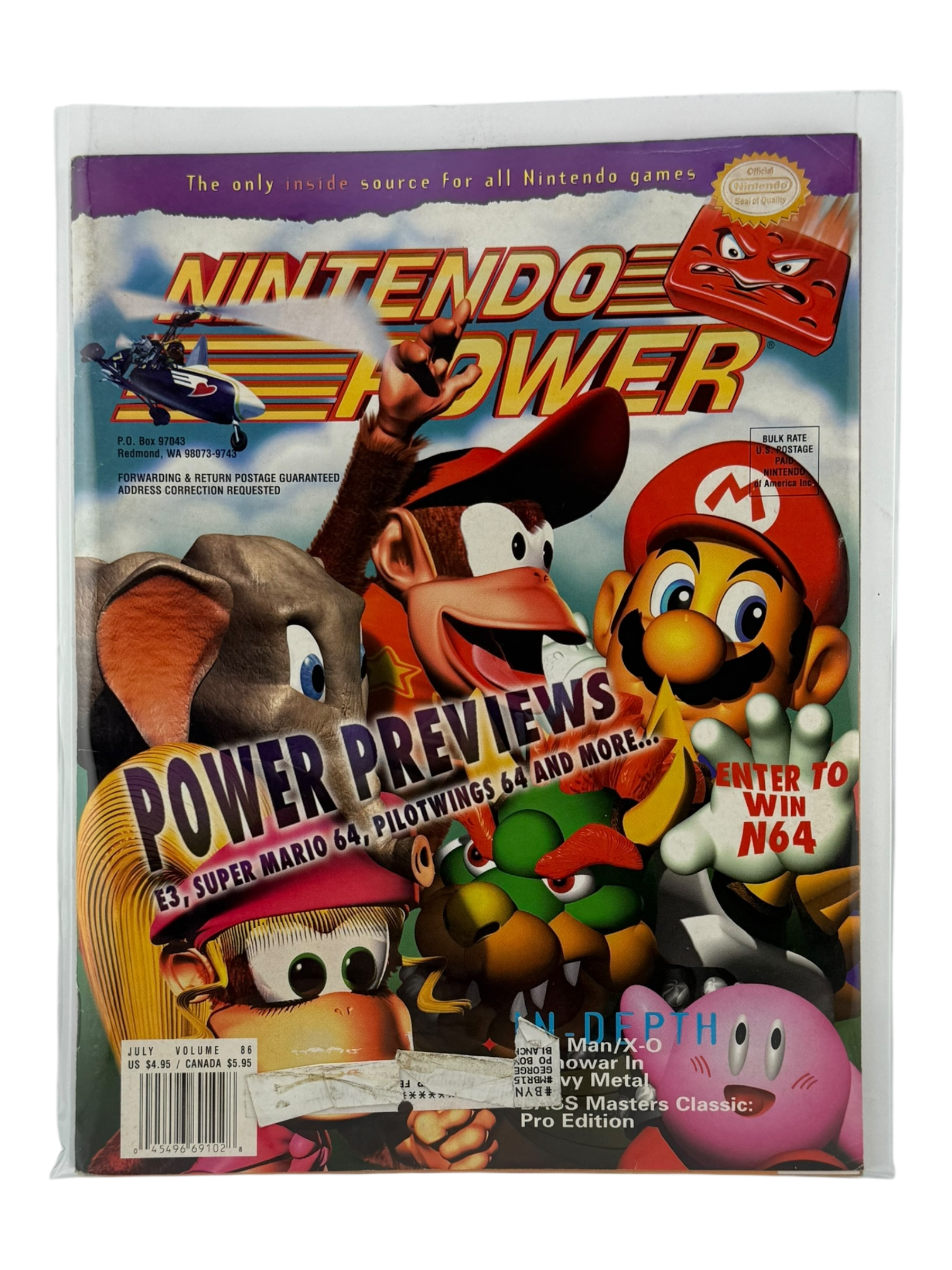 Nintendo Power – E3 1996 Coverage [Volume 86 with Poster]