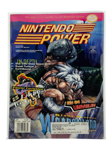 Nintendo Power - Weaponlord [Volume 73 w/ Poster]