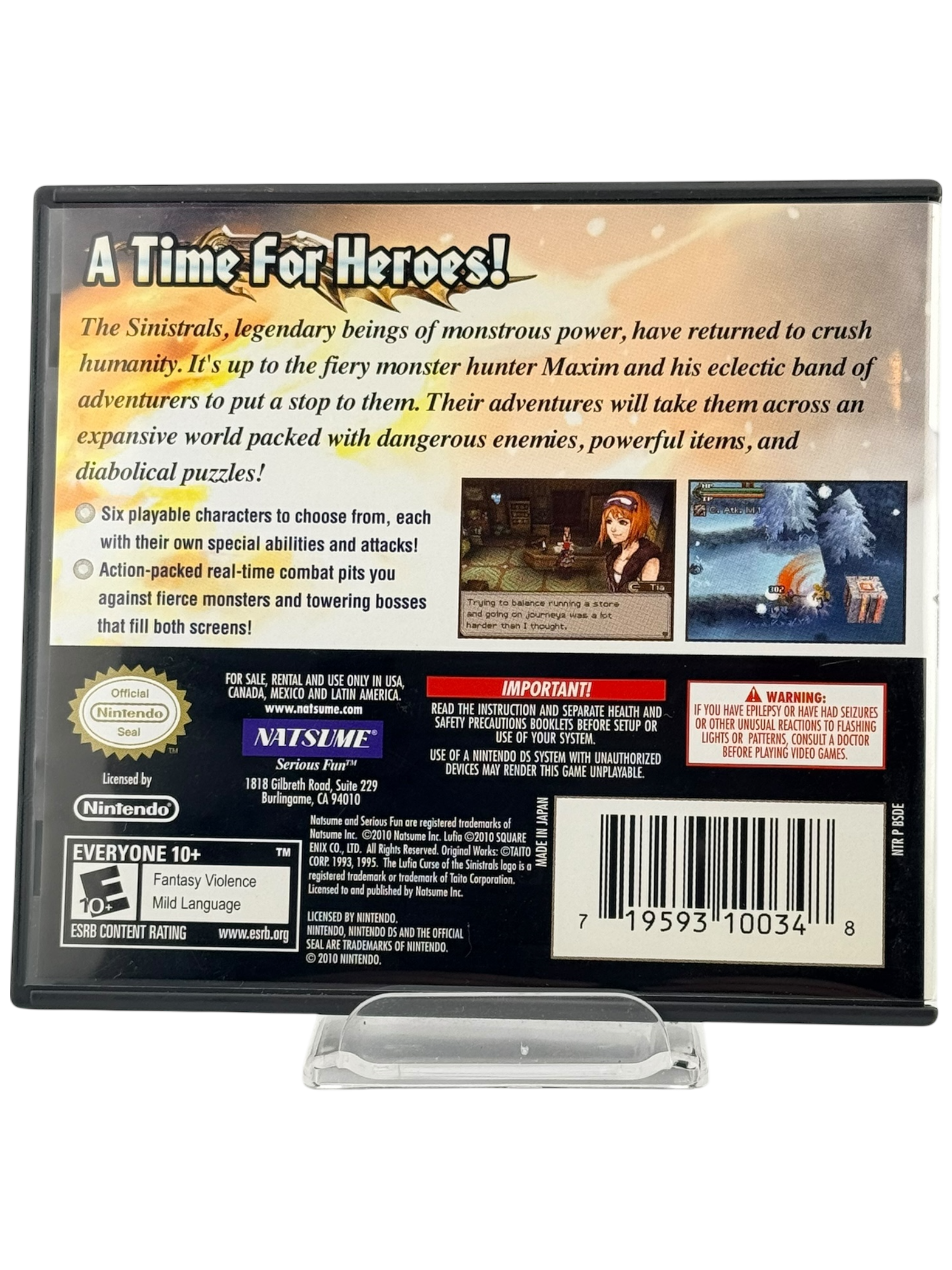 Lufia: Curse of the Sinistrals