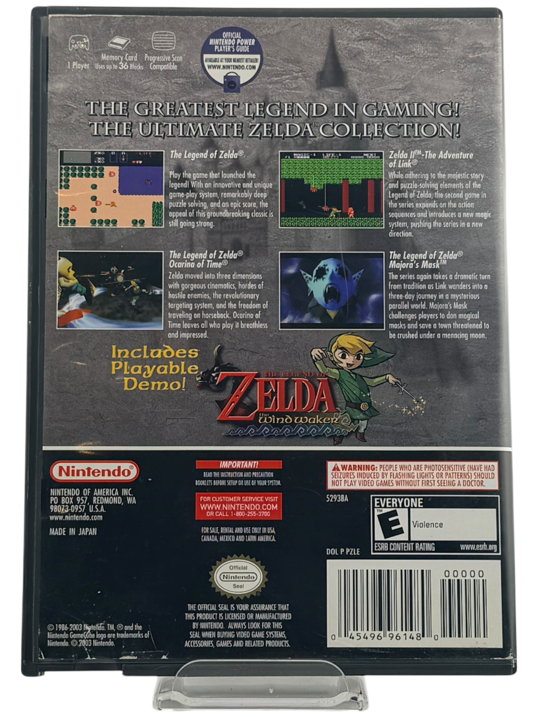 Zelda Collector's Edition
