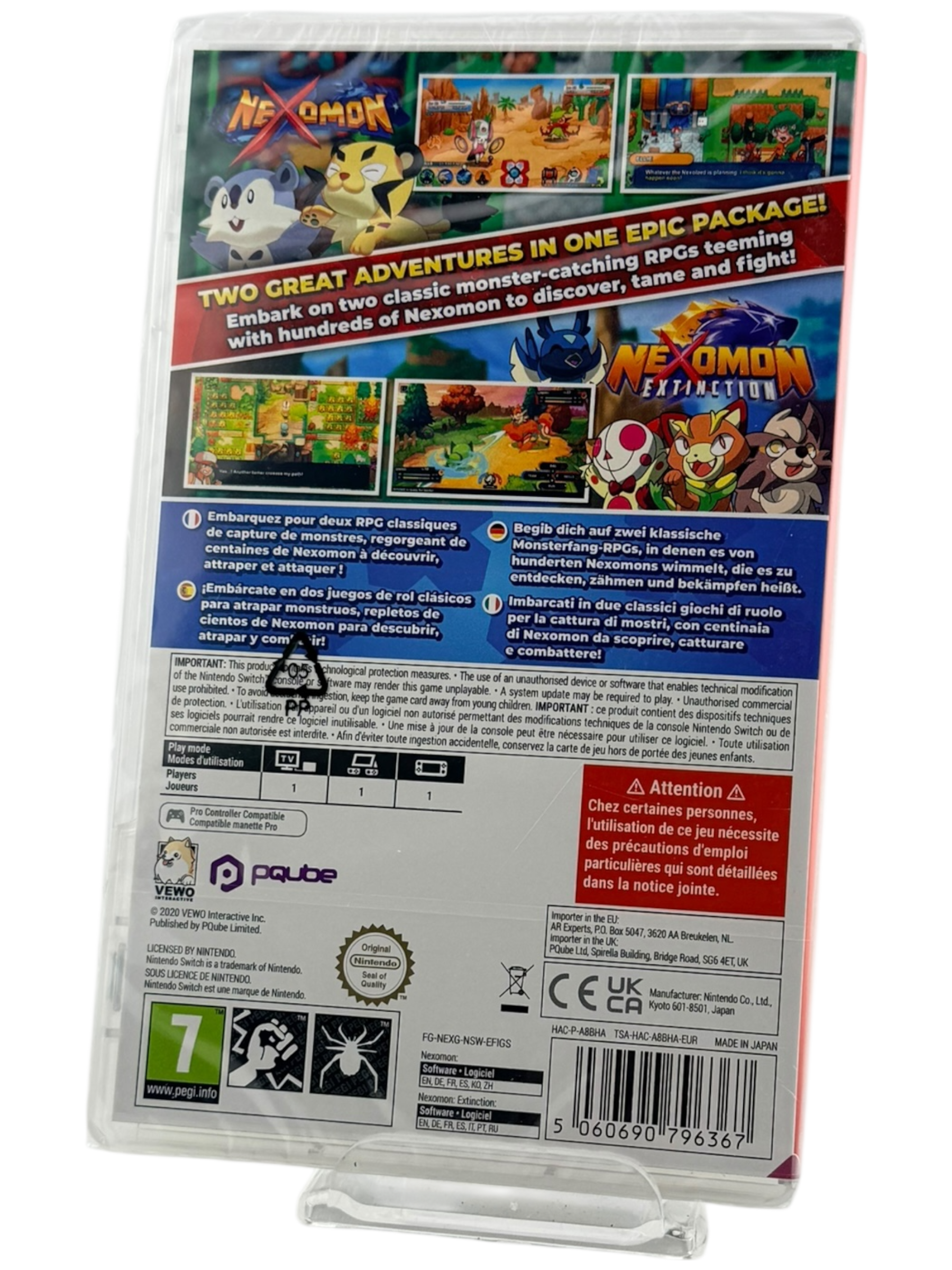 Nexomon & Nexomon: Extinction: Complete Collection [PAL]