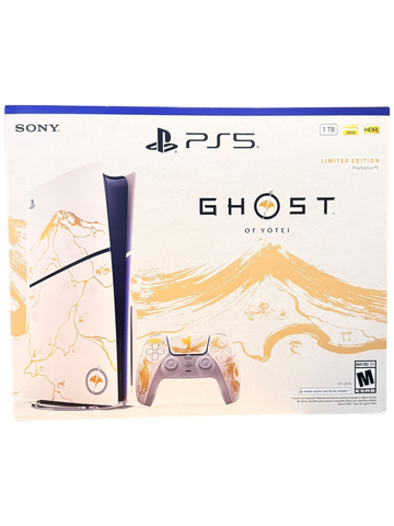 PlayStation 5 Slim Console - Ghost Of Yotei Gold Limited Edition