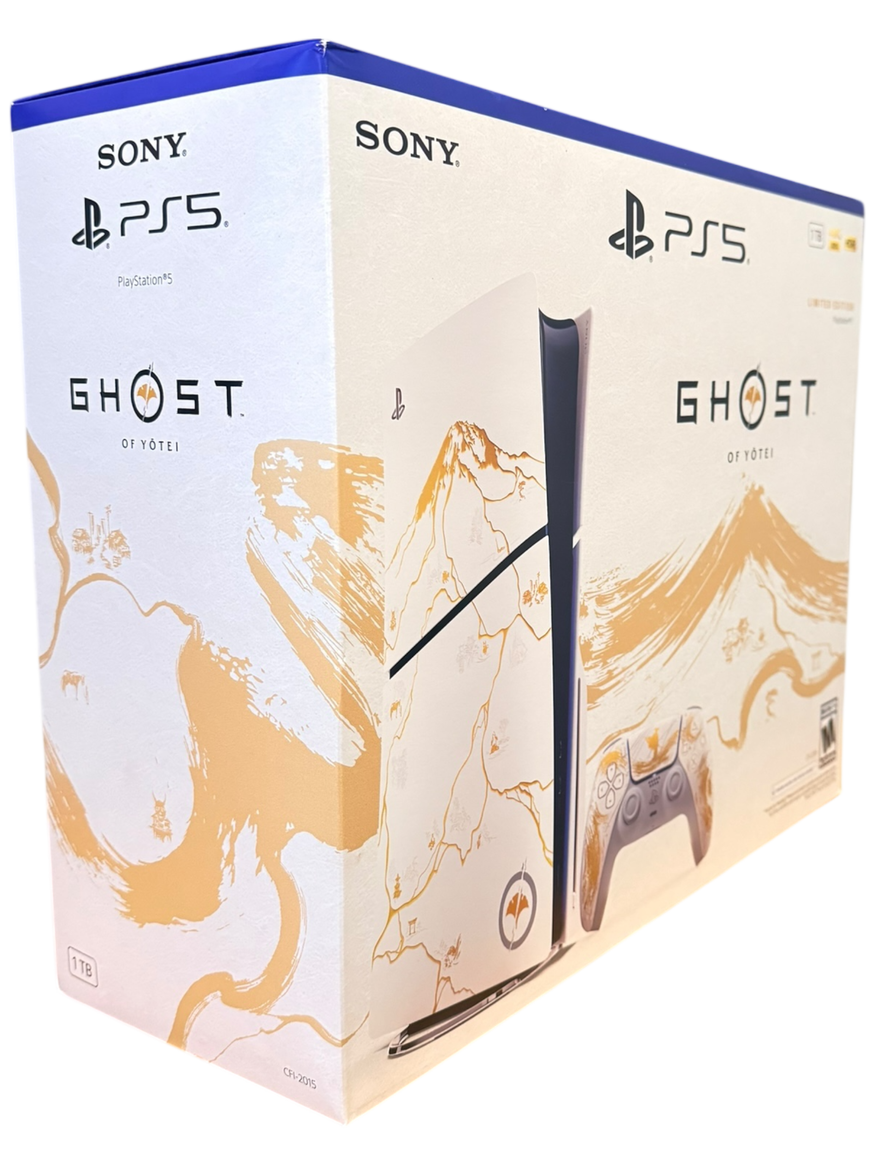 PlayStation 5 Slim Console - Ghost Of Yotei Gold Limited Edition