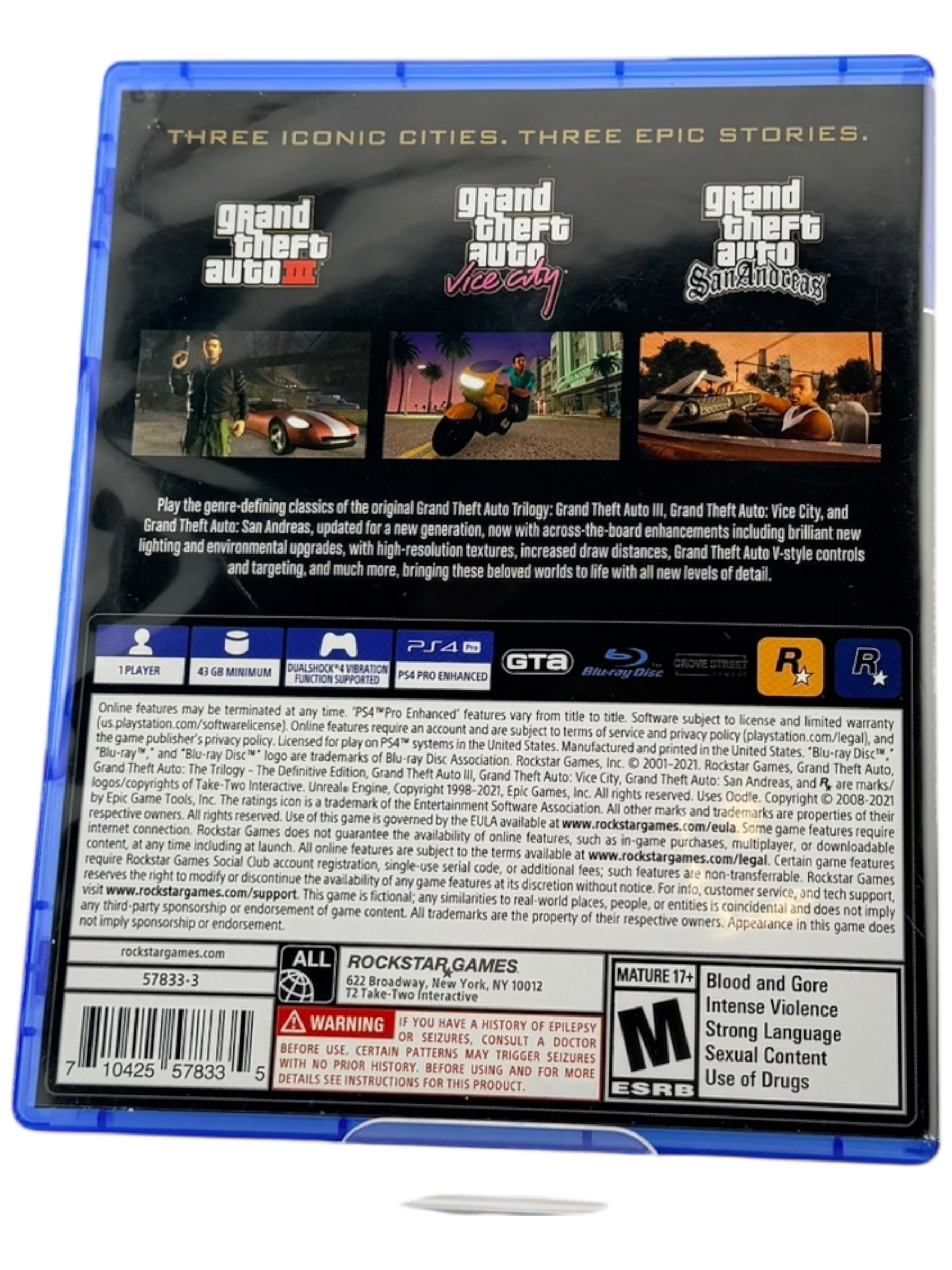Grand Theft Auto: The Trilogy [Definitive Edition]