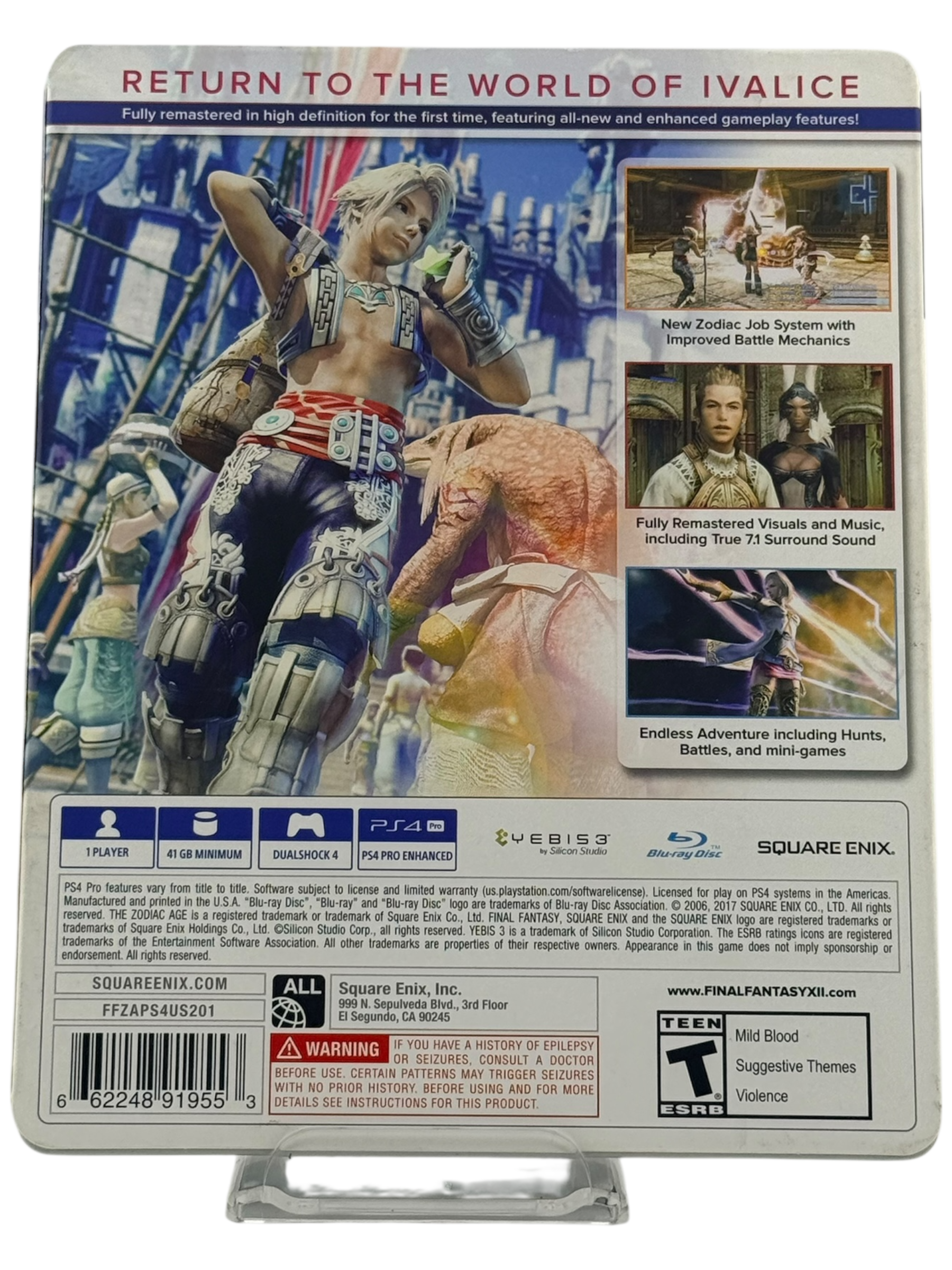 Final Fantasy XII: The Zodiac Age [Limited Steelbook Edition]