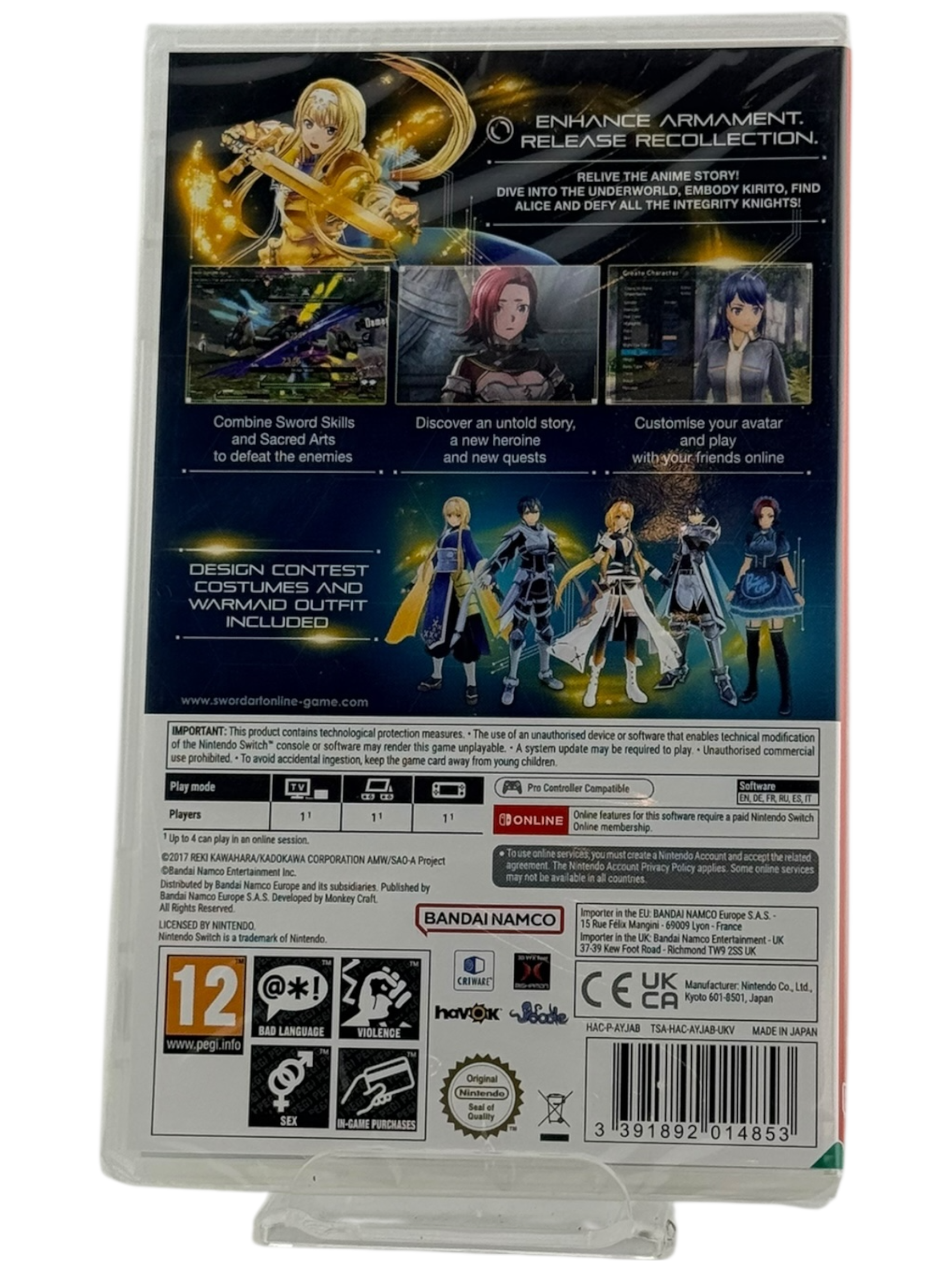 Sword Art Online: Alicization Lycoris [PAL]