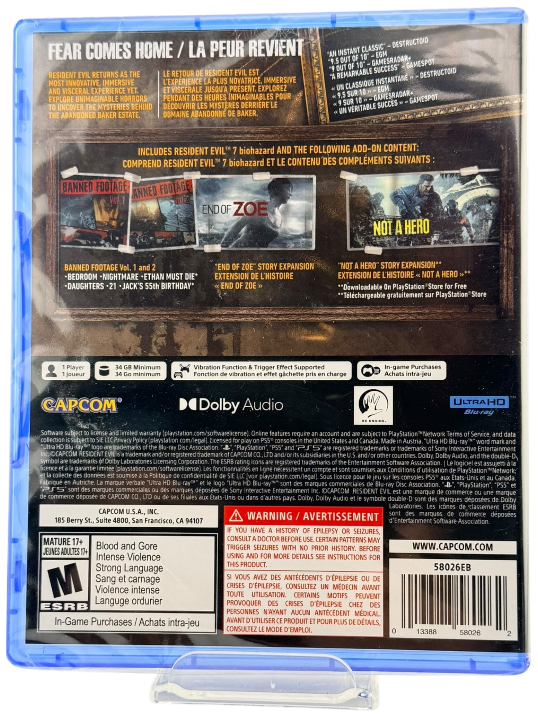 Resident Evil 7 Biohazard: Gold Edition