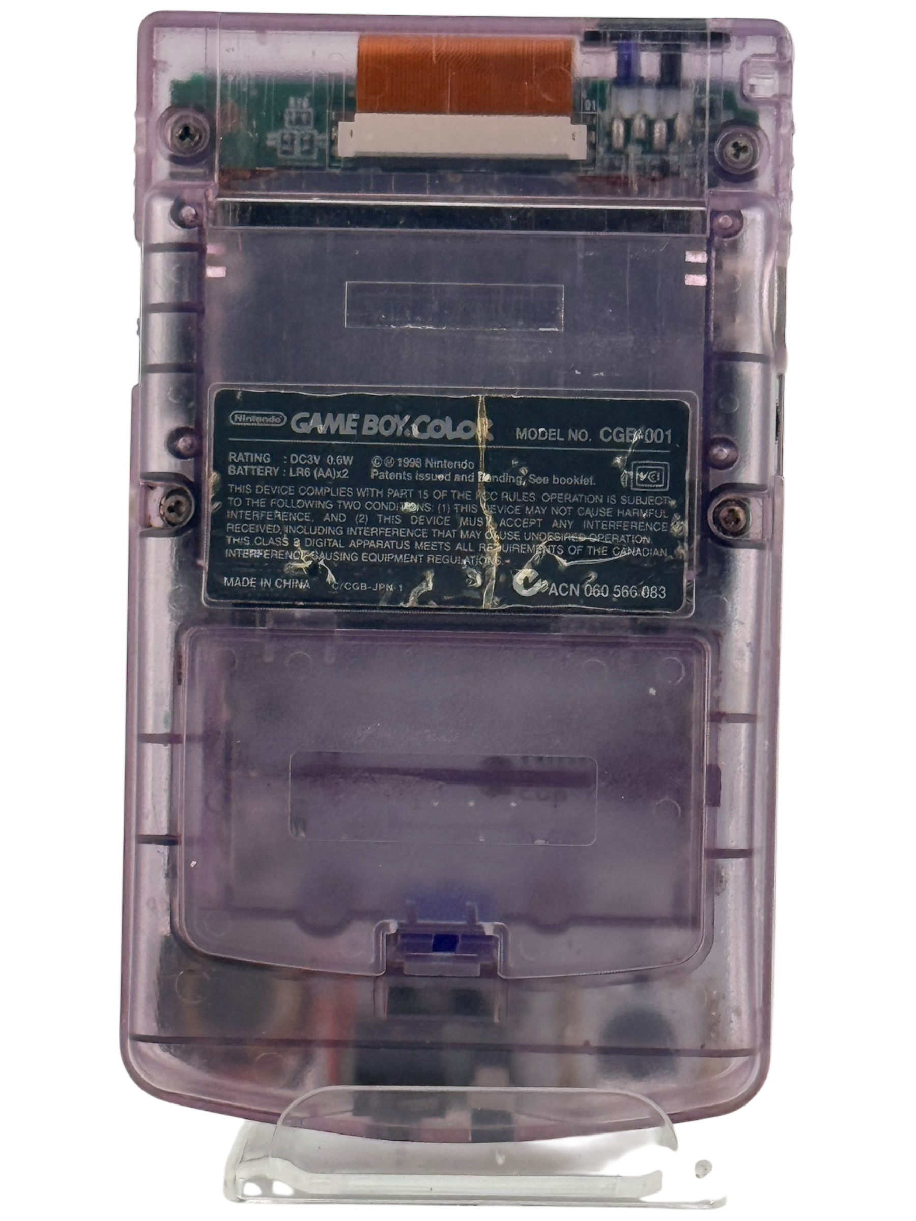 Game Boy Color Atomic Purple