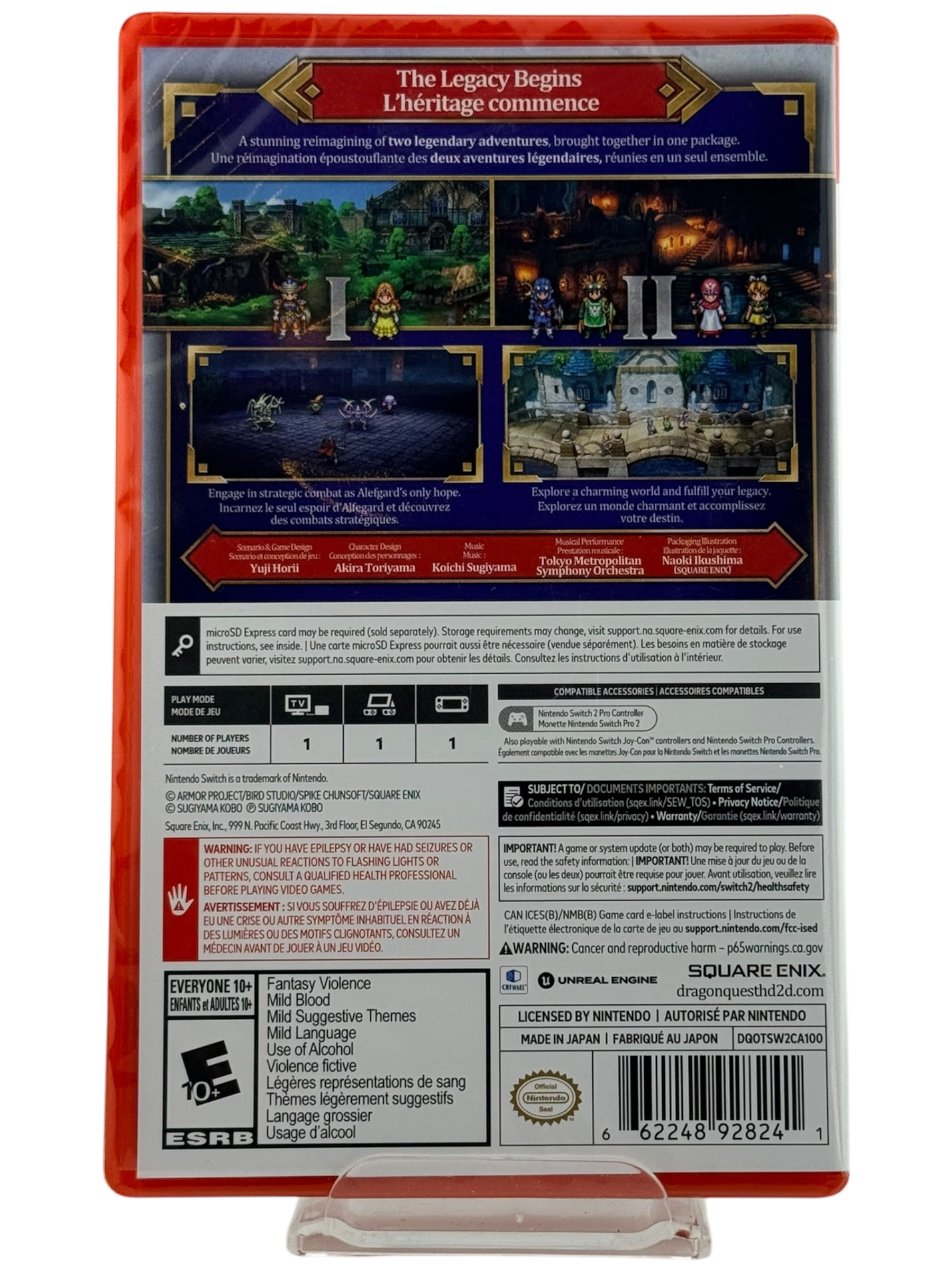 Dragon Quest I And II HD 2D Remake