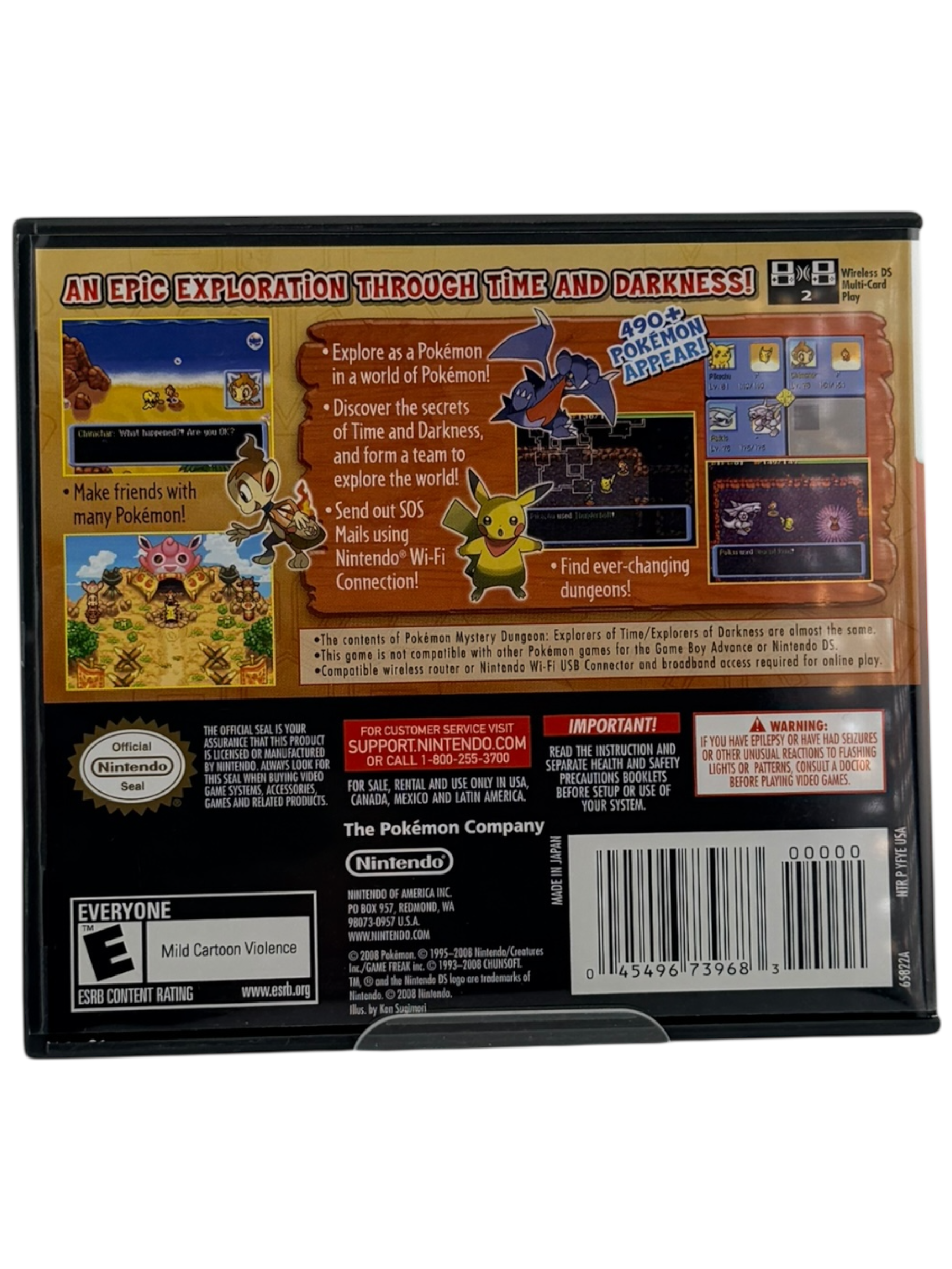 Pokemon Mystery Dungeon Explorers of Darkness