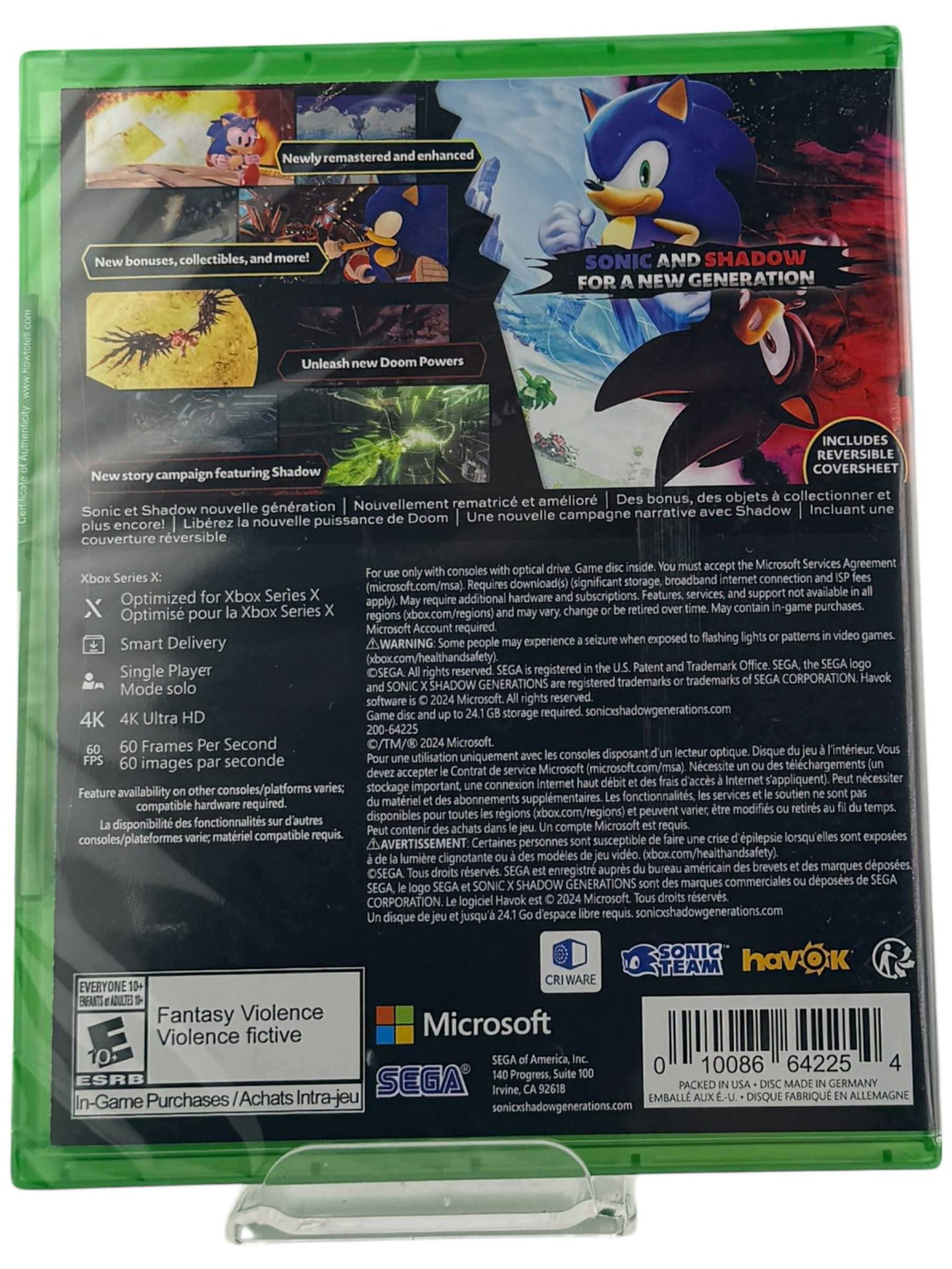 Sonic X Shadow Generations