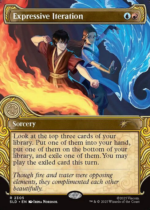 Expressive Iteration - Secret Lair Drop #2305 - Showcase Foil — product image
