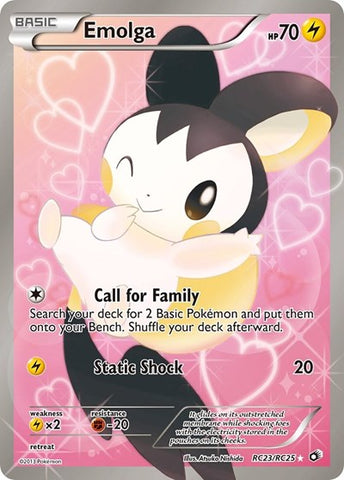 Emolga (Full Art) - Legendary Treasures: Radiant Collection #RC23/RC25 - Foil