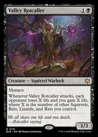 Valley Rotcaller - Bloomburrow #119 - Non-Foil