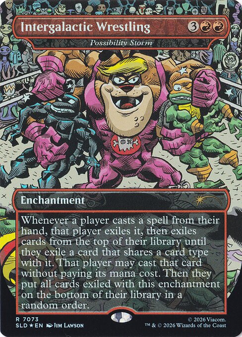 Possibility Storm - Secret Lair Drop #7073 - Borderless Foil — product image
