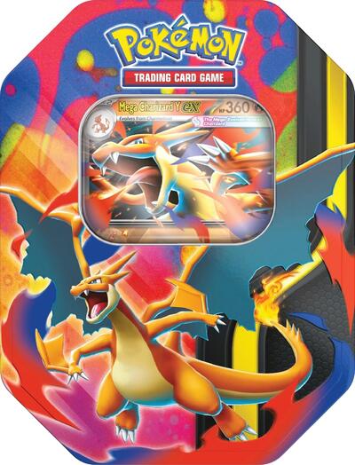 Mega Charizard Tin (Mega Charizard Y) — product image