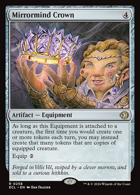 Mirrormind Crown - Lorwyn Eclipsed #258 - Foil — product image