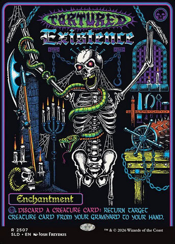 Tortured Existence - Secret Lair Drop #2507 - Borderless Foil