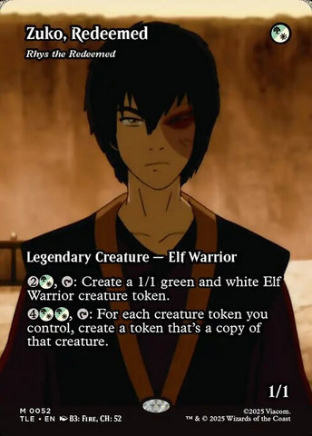 Rhys the Redeemed - Avatar: The Last Airbender Eternal #52 - Borderless Foil