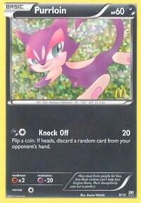 Purrloin - 9/12 - McDonald's Promos 2012 #009/012 - Foil — product image