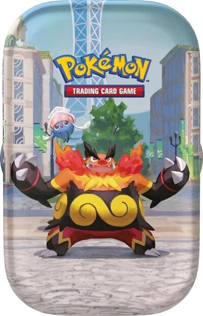 Lumiose City Mini Tin [Emboar & Inkay] — product image