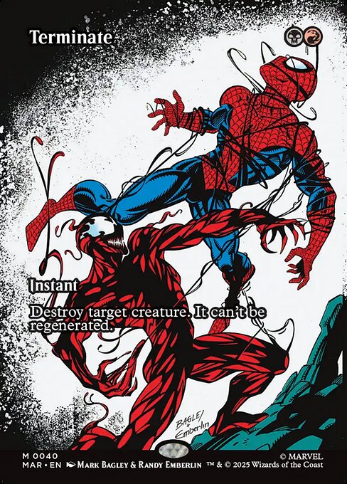 Terminate - Marvel Universe #40 - Borderless Non-Foil — product image